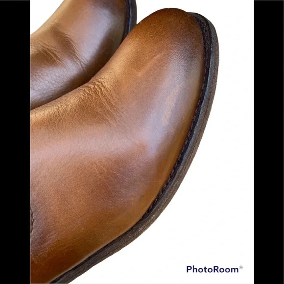 Frye Tyler Engineer Boot in Cognac - Picture 8 of 11